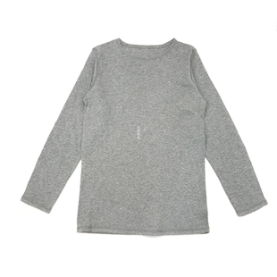 【敏感肌肤放心入】出口日本全棉春秋冬男女童无缝秋衣上衣打底衫