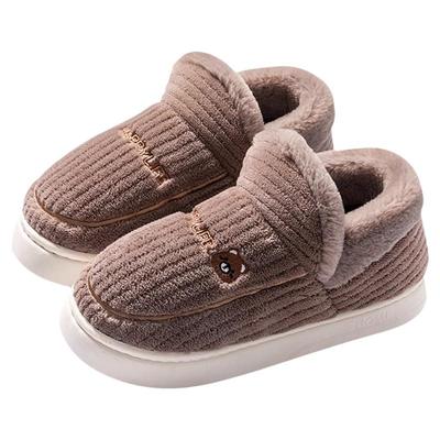 绒面厚底保暖棉拖|超3000次加购