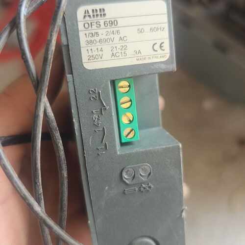 ABB OFS 690熔断器监测器 拆机件 功能正常 380