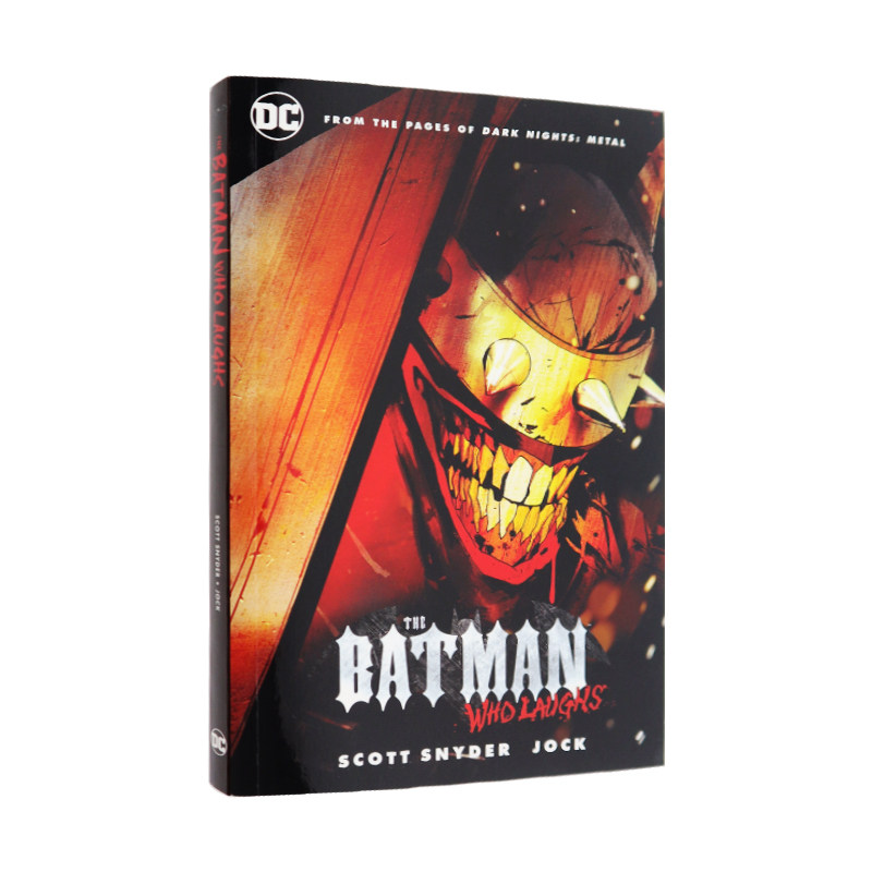 预售英文原版 Batman Who Laughs 狂笑之蝠 DC漫画 蝙蝠侠 纽约时报畅销小说 黑暗骑士团 黑暗多元宇宙 金属大事件