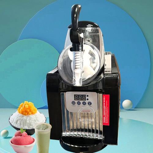 雪融机搅拌不锈钢果汁冰沙机奶茶冷饮店双缸沙冰机雪泥机冰淇淋
