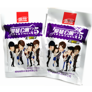 新林爱琴公寓5辣条5毛钱儿时怀旧爱情面筋小零食辣过瘾香麻辣小吃