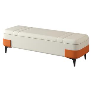 床榻床尾凳卧室鞋店收纳储物凳子长条沙发凳家用门口科技布换鞋凳