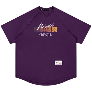 NICEID NICE随机应变运动速干短袖宽松篮球短袖版型圆领训练T恤