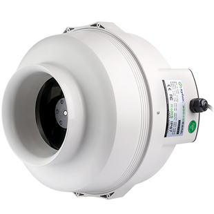 新怡风涡轮增压管道风机强力抽风机静音排气扇换气扇包房专用防水