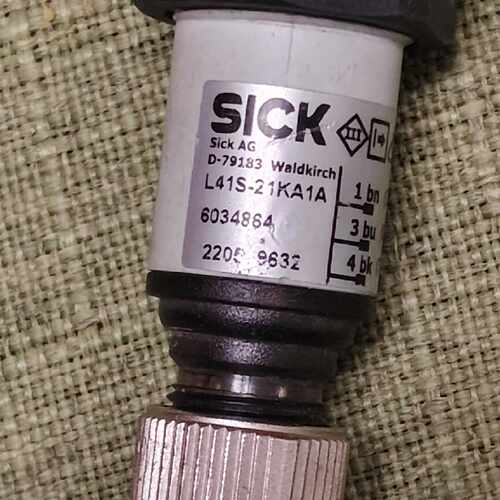 议价拆机SICK L41S-21KA1A传感器，德国制造，型号为维修