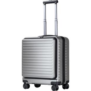 翻译官拉杆箱商务前开盖登机长侧开男女行李箱18寸小号轻便轻音轮