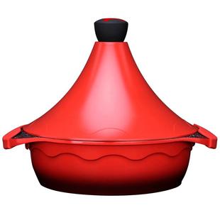 amercook家用塔吉锅煲汤砂锅燃气煤气卤素炉专用炖鸡煲仔饭不粘锅