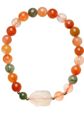 暖言天然福禄寿兔子手链