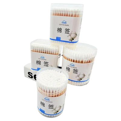 一次性家用棉签双圆头设计
