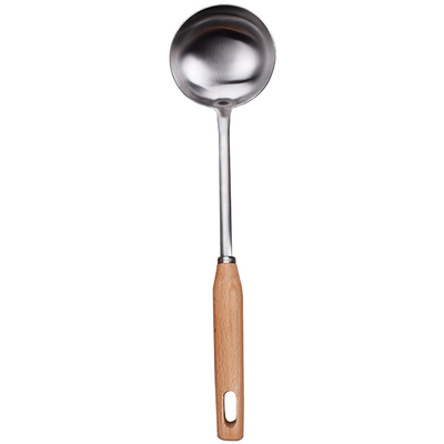木柄汤勺漏勺火锅勺防烫小号厨具