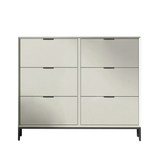 烤漆超薄鞋柜意式极简家用门口入户翻斗收纳省空间小户型玄关柜