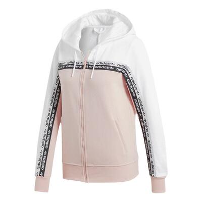 Adidas女子休闲运动连帽外套E