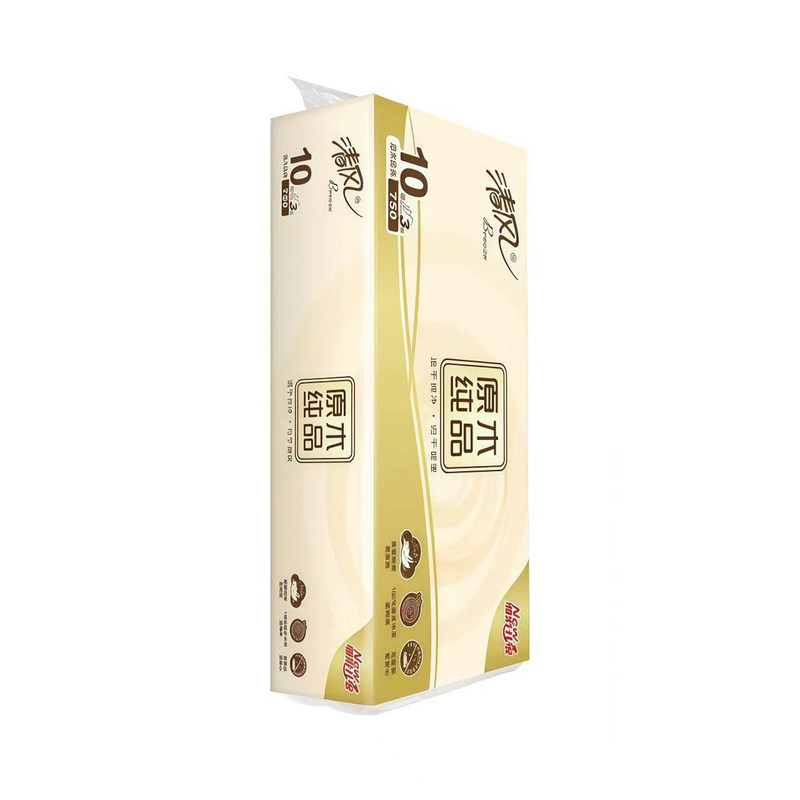 原木家用750克4层无芯卷纸批发
