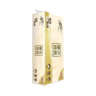 清风原木纯品750克10卷4层无芯卷纸家用卷筒纸卫生厕手纸批发