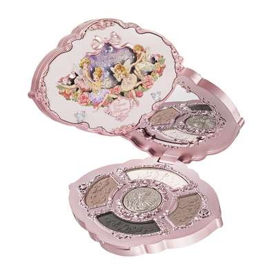 【双12狂欢】花知晓仲夏夜浮雕五色眼影四哑一闪综合盘旗舰店