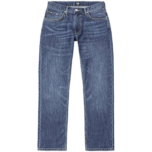 【张凌赫代言】Lee25新品726标准中腰直筒丹宁回潮中蓝色男牛仔裤