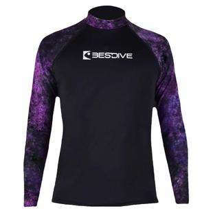 BESTDIVE潜好 男女款迷彩分体长袖户外SPF50+防晒水母衣