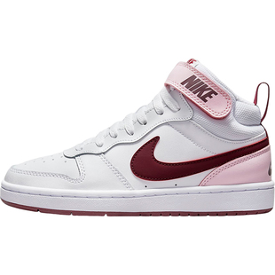 Nike/耐克正品GS女子大童中帮魔术贴运动休闲板鞋CD7782-104