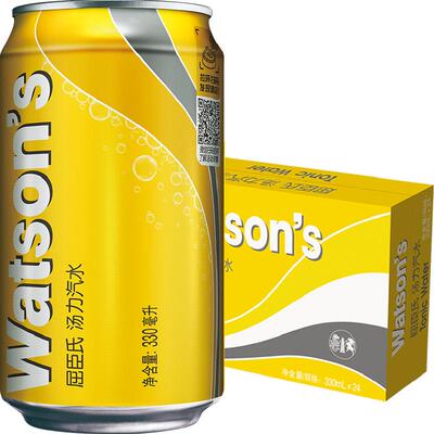 屈臣氏汤力气泡水330ml×24罐