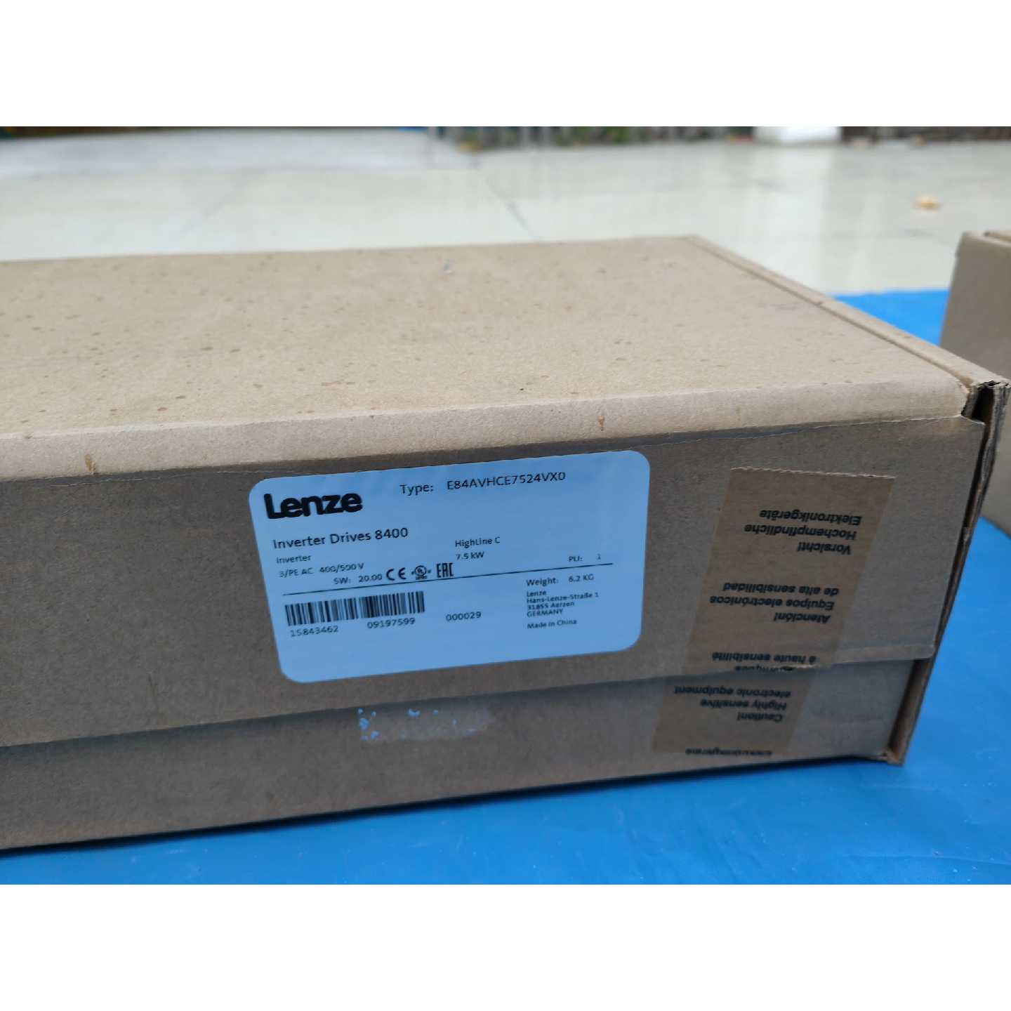 议价-E84AVHCE7524VX0伦茨8400变频器7.