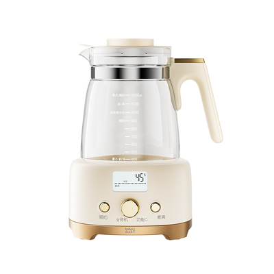 boboduck大嘴鸭全玻璃恒温智能电热水壶养生壶婴儿专用冲奶泡奶器