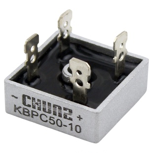 椿整KBPC5010 1510 2510 3510单相整流桥 方桥 桥堆 50A 1000V