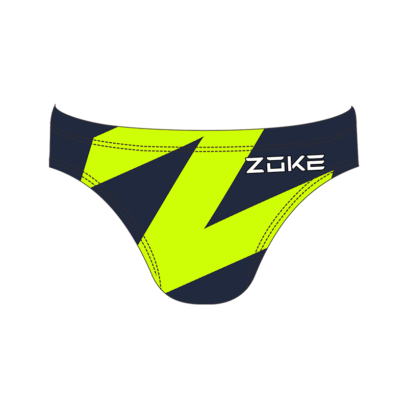 zoke/洲克儿童男童三角泳裤高弹耐穿抗氯专业比赛训练泳衣泳裤
