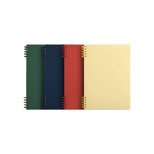 A4活页本可拆卸不硌手笔记本大本子简约线圈本初中生专用高中生大学生加厚文具b5纸外壳考研横线本扣环记事本