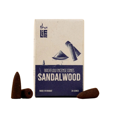 印度isha倒流香锥檀香款塔香香炉湿婆