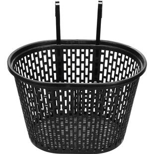 折叠前挂篮自行车篮子车筐儿童电动单车置物架前筐前框车篓专用