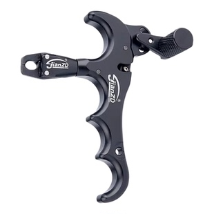 复合弓撒放器火球握式钢珠两用弓新款弓箭野外射箭释放器腕撒配件