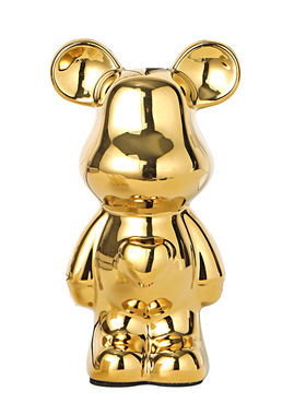 网红暴力熊存钱罐客厅电视柜轻奢高档陶瓷酒柜装饰品桌面新家摆件