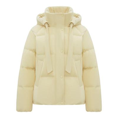 雪中飞直筒设计羽绒服