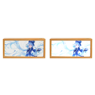 圆肾水神芙宁娜周边灯光画送男生生日礼物手办谷子电竞房间小夜灯