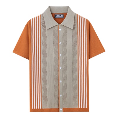 毛织商务POLO欧美男士休闲针织衫