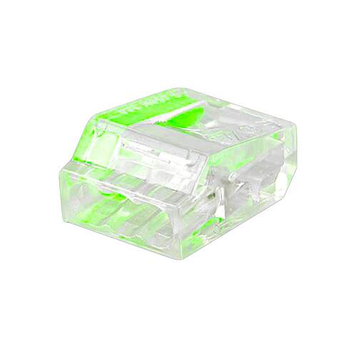 快速接线端子排连接器PCT-253多功能电线快速分线器免胶布接线3孔