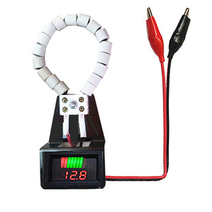 电动车电瓶放电器检测仪大功率铅酸电池锂电池12v单只带电压表24v