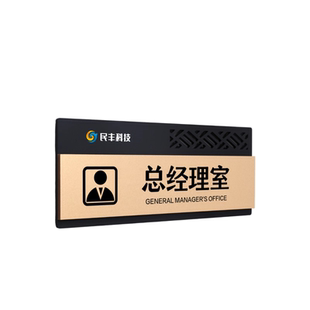 创意综合办公室门牌亚克力公司总经理财务室部门科室牌工作间洽谈室会议室标牌运营设计客服部门口标识牌定制