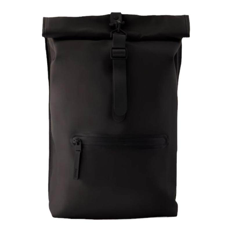 RAINS Rolltop Rucksack 涤纶双肩包电脑书包旅行包通勤背包