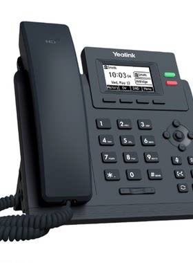 亿联(Yealink)SIP-T31G话机办公网络桌面IP电话机会议电话机