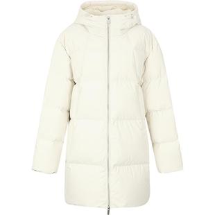 本来BENLAI女士中长款连帽羽绒服新款加厚轻量保暖面包服