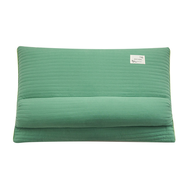 纯荞麦壳牵引枕全棉枕头枕芯护颈椎助睡眠专用硬整头男家用一对装