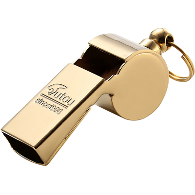 虎头哨高音黄铜口哨不卡核传声远