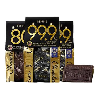 贝纳丝黑巧克力坚果巴旦木纯可可