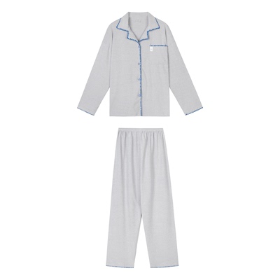 JoyceBra韩版简约撞色德绒睡衣