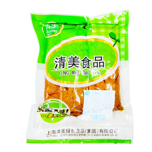 上海清美豆制品推荐新款五香脆皮干350g包装休闲豆干只发江浙沪皖