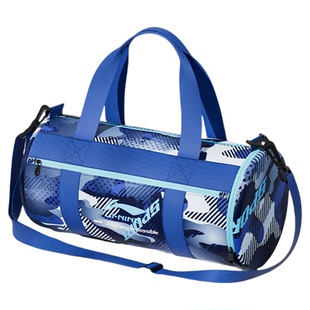 李宁儿童游泳收纳包干湿分离青少年男生专用套装备训练防水大容量