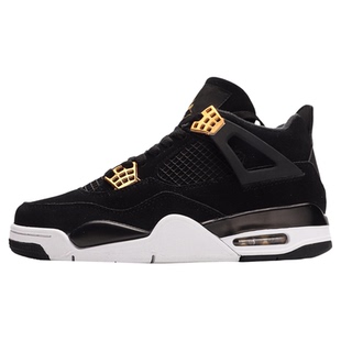 莆田AJ4实战气垫篮球鞋厚底雷公电母黑猫白水泥男女运动鞋乔学生3