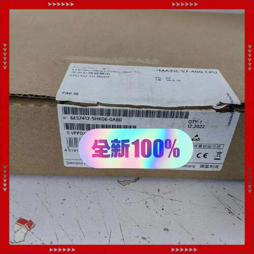 【问价】S7-400CPU模块6ES7 412-5HK06-0